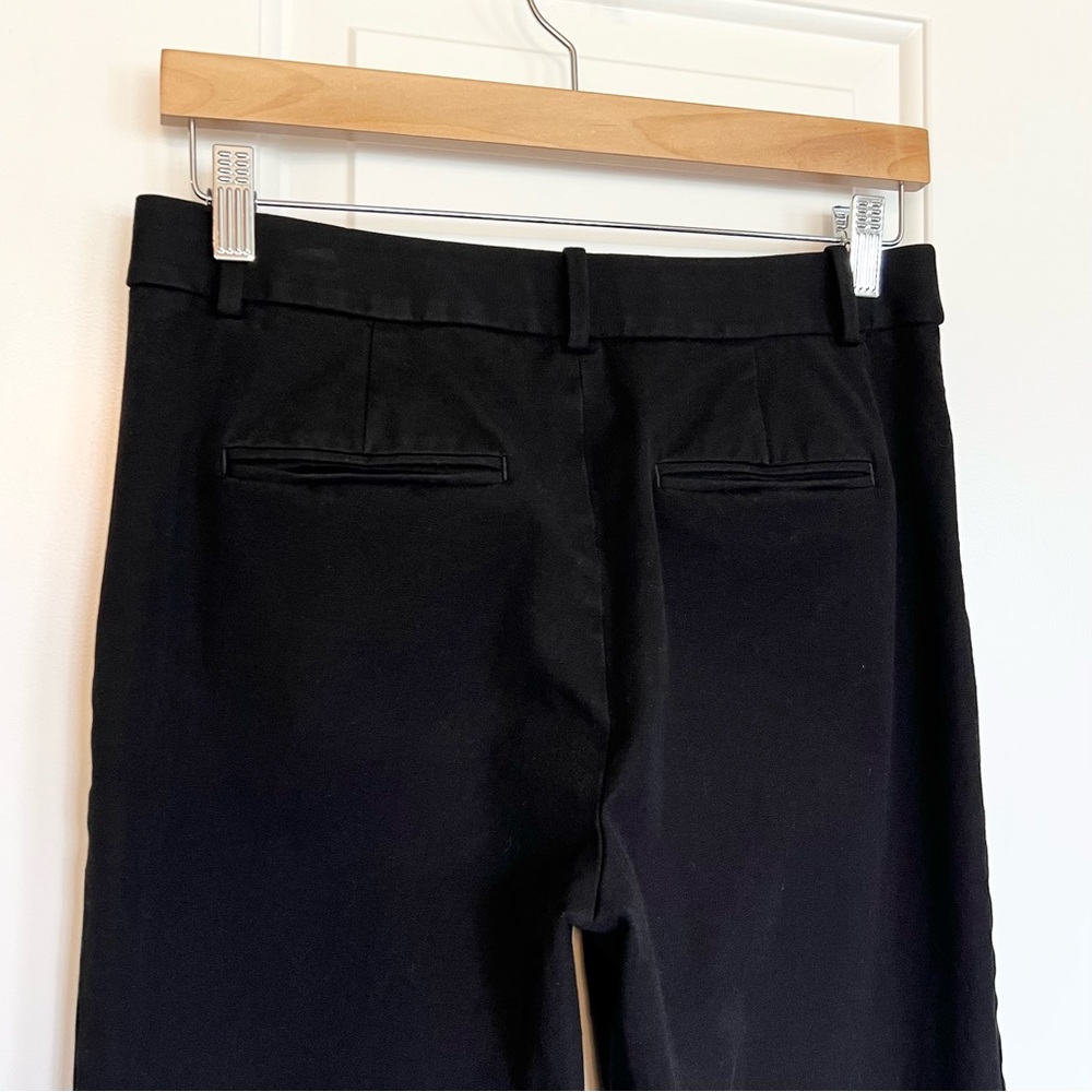 Banana Republic Women’s black Sloan pants Dress pants Straight leg pants Size 6L - Picture 5 of 7
